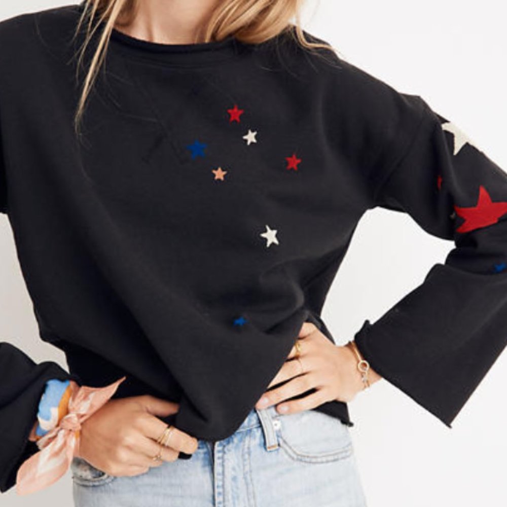 Madewell star sweatshirt